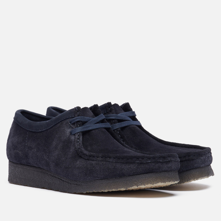 Мужские ботинки Clarks Originals Wallabee, цвет синий, размер 42 EU