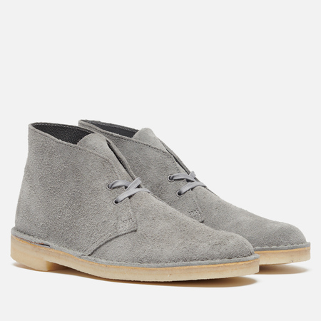 Мужские ботинки Clarks Originals Desert Boot, цвет серый, размер 46 EU