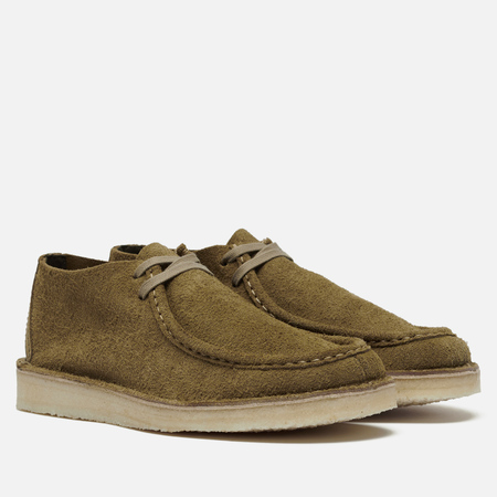   Brandshop Мужские ботинки Clarks Originals Desert Nomad, цвет оливковый, размер 42.5 EU
