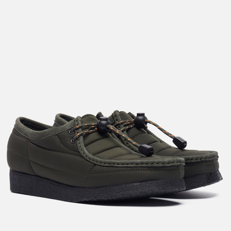 Мужские ботинки Clarks Originals Wallabee, цвет оливковый, размер 45 EU - фото 1