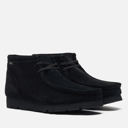 Мужские ботинки Clarks Originals Wallabee Boot Gore-Tex, цвет чёрный, размер 41.5 EU