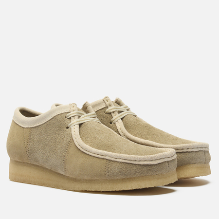 Мужские ботинки Clarks Originals Wallabee, цвет бежевый, размер 41 EU