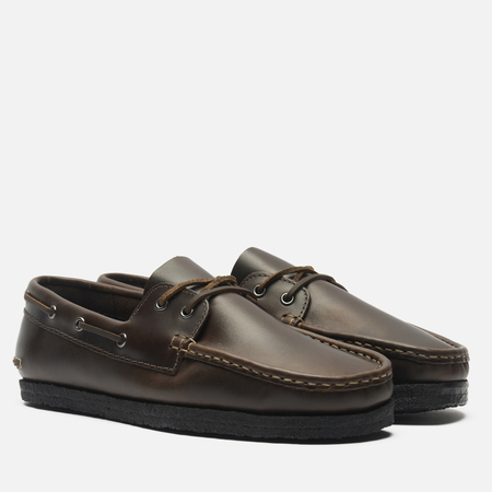 Мужские ботинки Clarks Originals Godney Boat, цвет коричневый, размер 44.5 EU