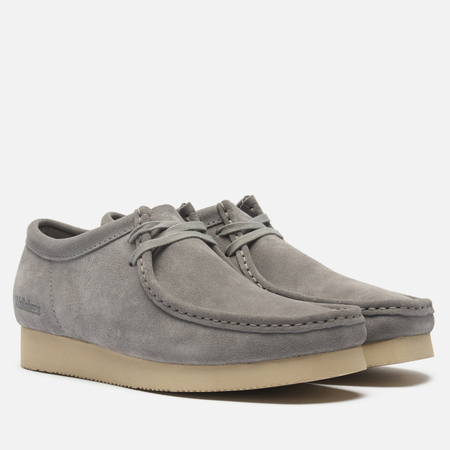 Мужские ботинки Clarks Originals Wallabee 2604, цвет серый, размер 43 EU