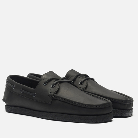Мужские ботинки Clarks Originals Godney Boat, цвет чёрный, размер 43 EU