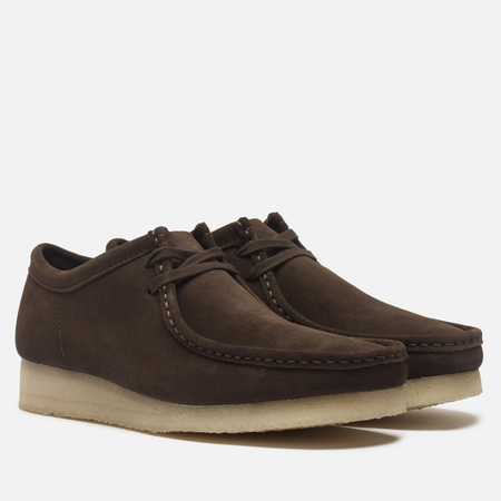 Мужские ботинки Clarks Originals Wallabee, цвет коричневый, размер 42 EU