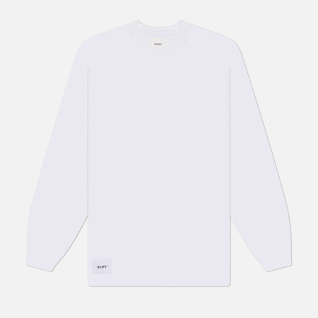 Мужской лонгслив WTAPS SIGN-YD SS26, цвет белый, размер XL (W)Taps