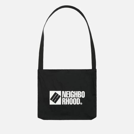 Сумка Neighborhood Logo Shoulder, цвет чёрный