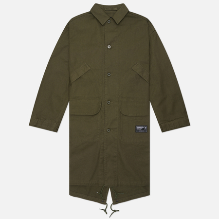 Мужская куртка парка Neighborhood Fishtail Field Coat, цвет оливковый, размер M