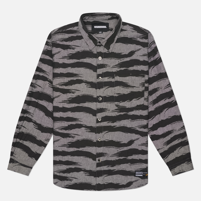 Мужская рубашка Neighborhood Camo Pattern Chambray