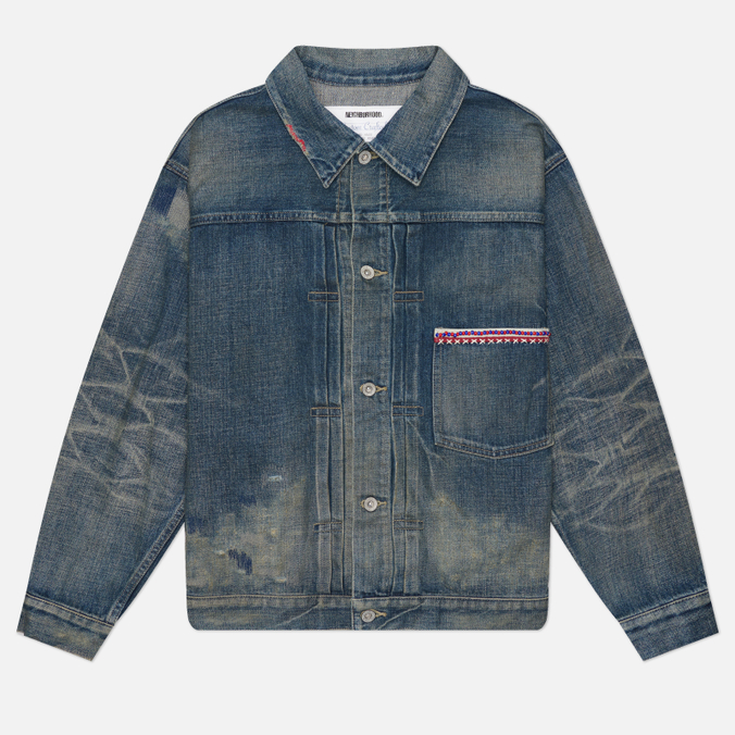 Мужская джинсовая куртка Neighborhood Savage Denim Type-1 12 Oz