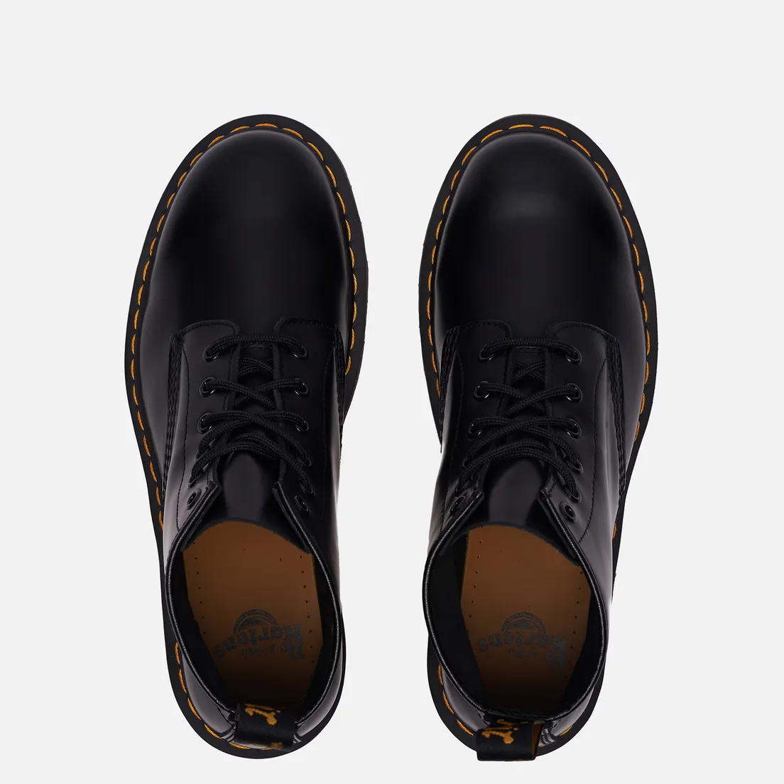 Dr. Martens Ботинки 101 Yellow Stitch Smooth