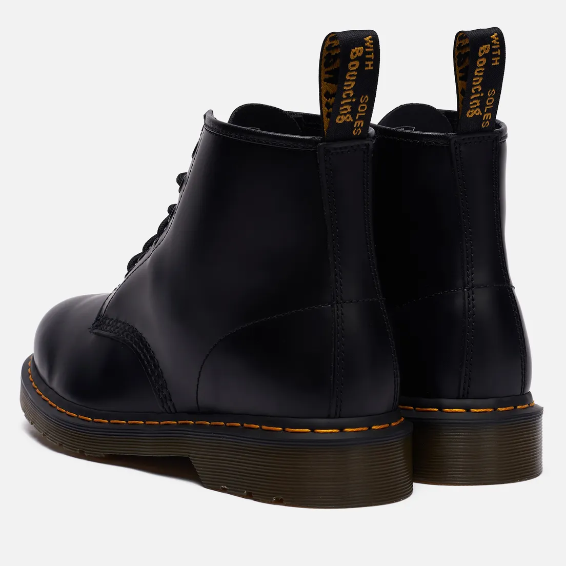 Dr. Martens Ботинки 101 Yellow Stitch Smooth
