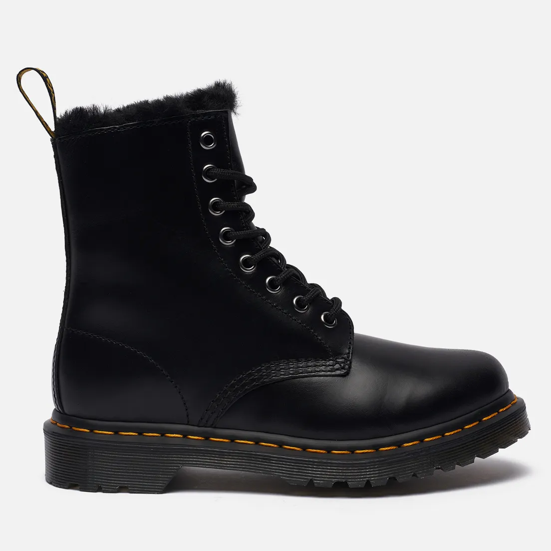 Dr. Martens Женские ботинки 1460 Serena 8 Eye Faux Fur