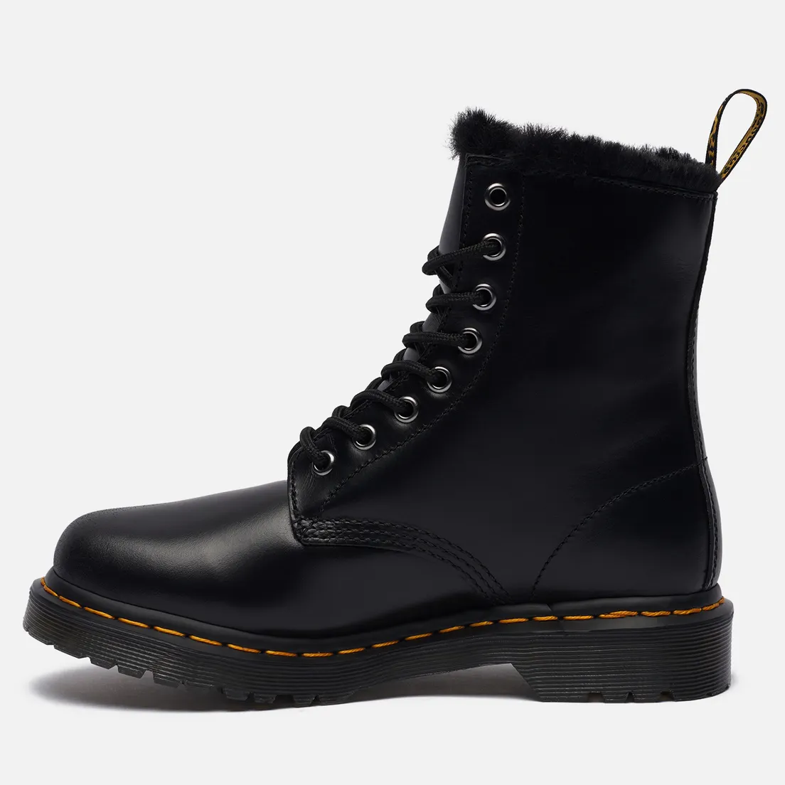 Dr. Martens Женские ботинки 1460 Serena 8 Eye Faux Fur