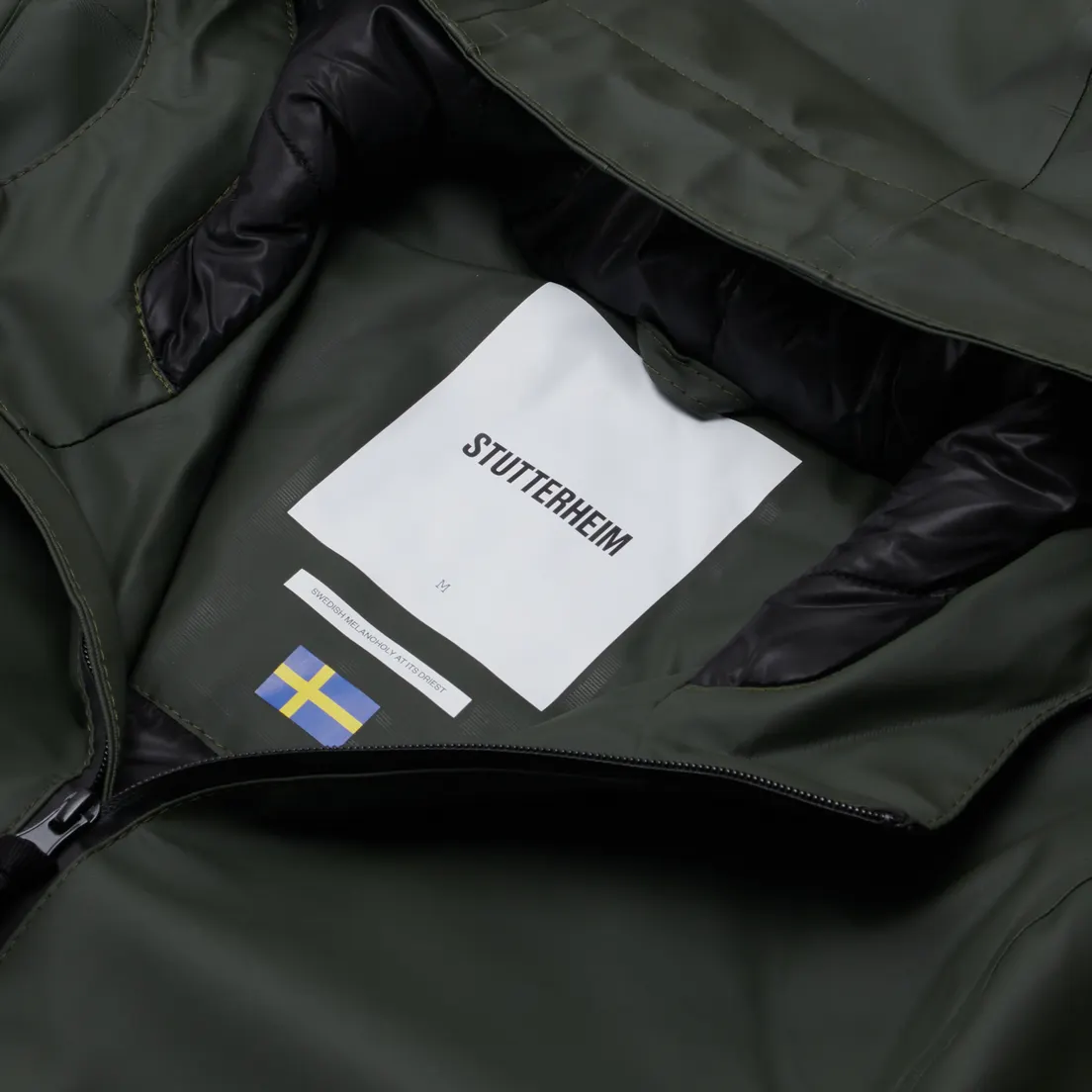 Stutterheim Мужская куртка дождевик Stockholm Winter