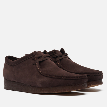 Мужские ботинки Clarks Originals Wallabee, цвет коричневый, размер 44.5 EU