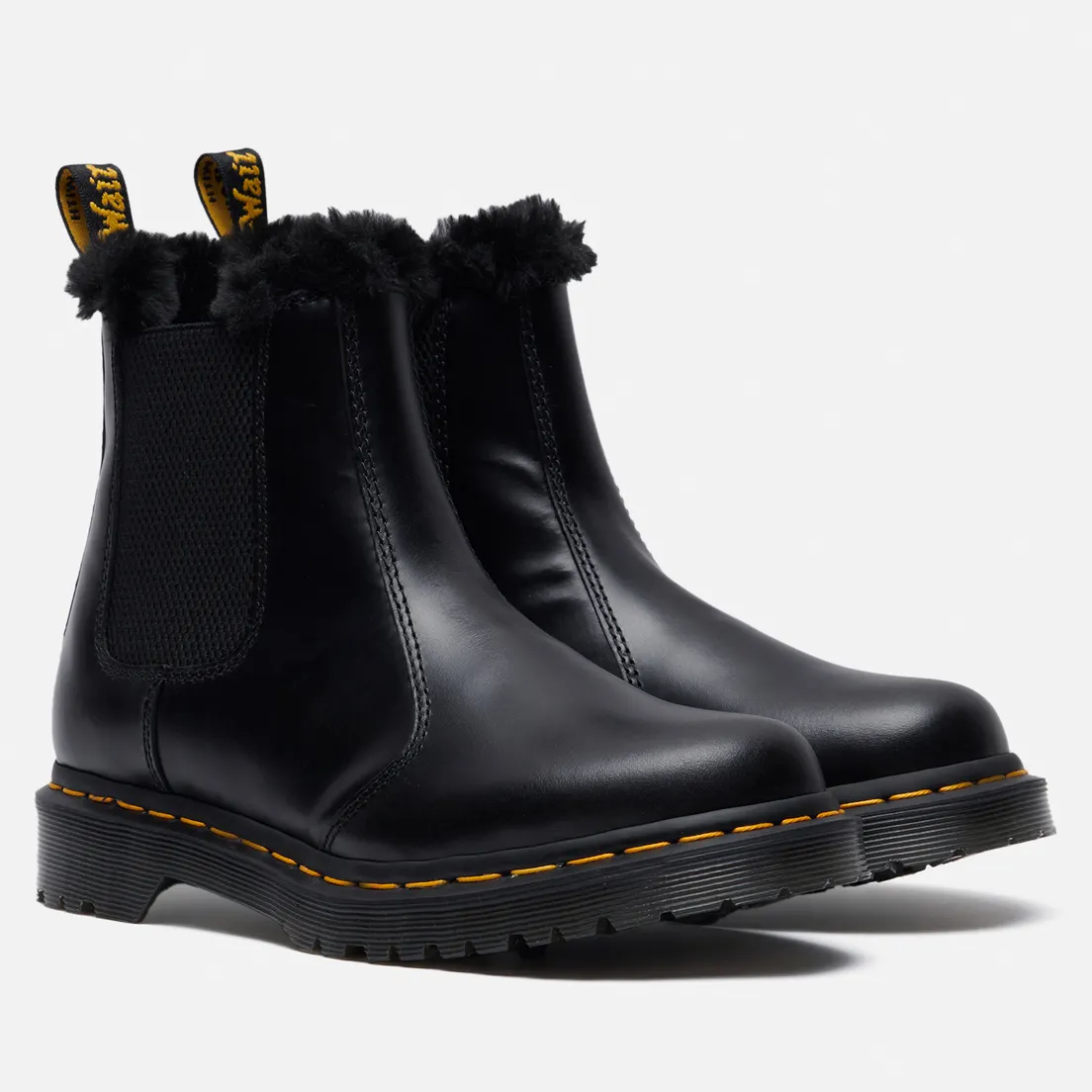 Dr. Martens Женские ботинки 2976 Leonore Faux Fur Chelsea