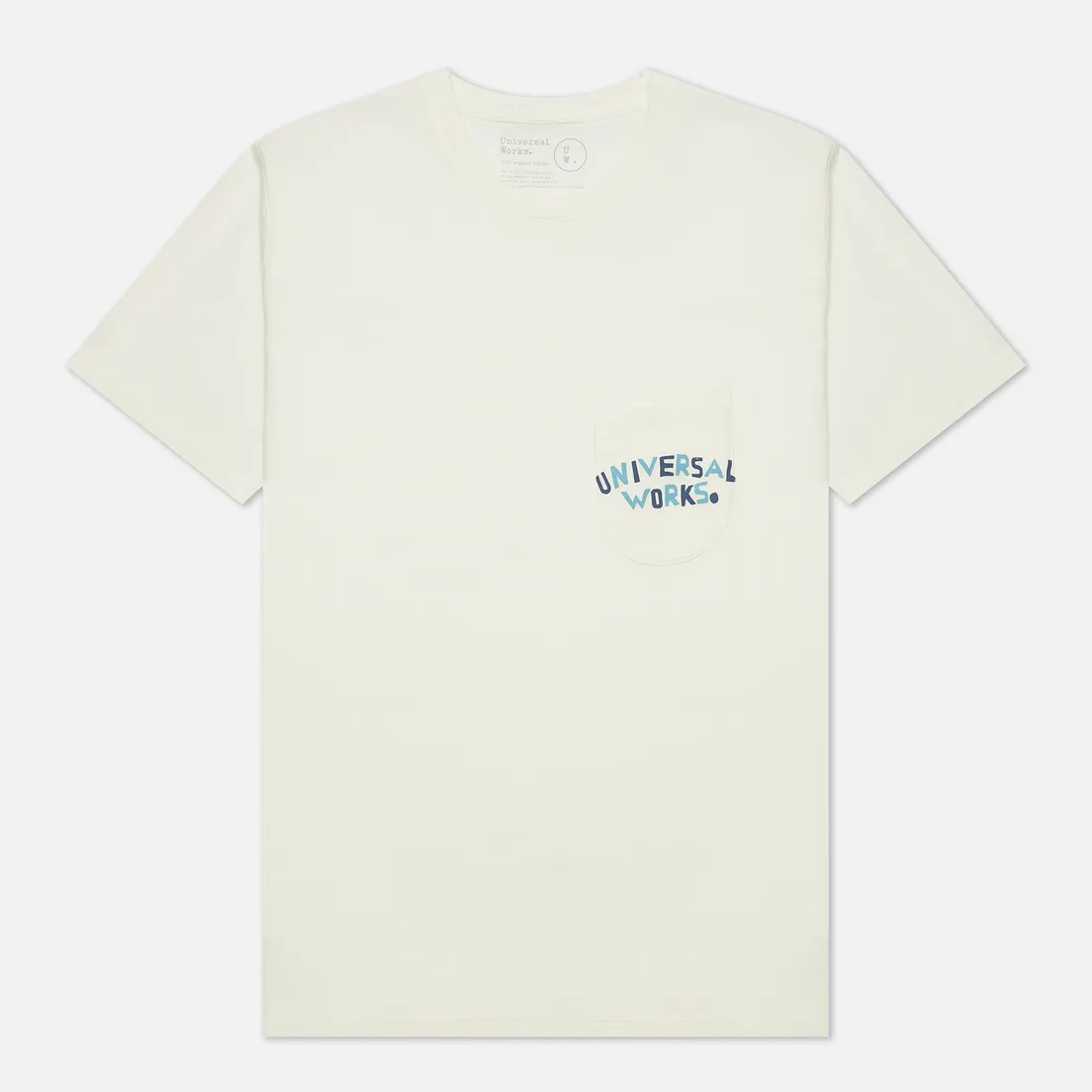 Universal Works Мужская футболка Print Pocket SS22 Organic Jersey