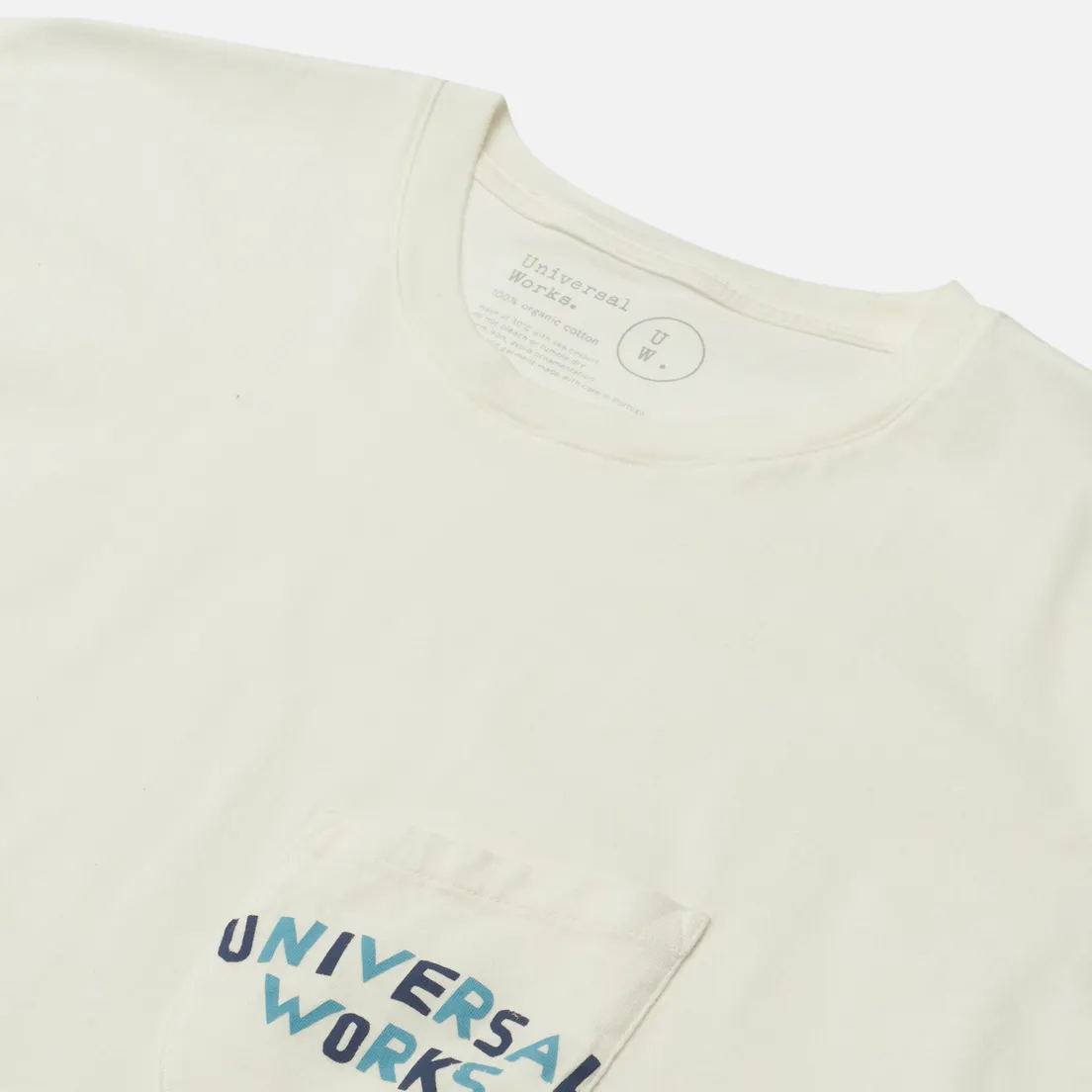 Universal Works Мужская футболка Print Pocket SS22 Organic Jersey