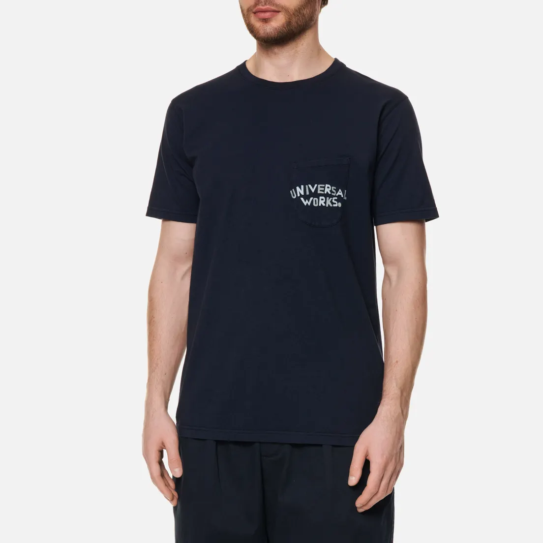 Universal Works Мужская футболка Print Pocket SS22 Organic Jersey
