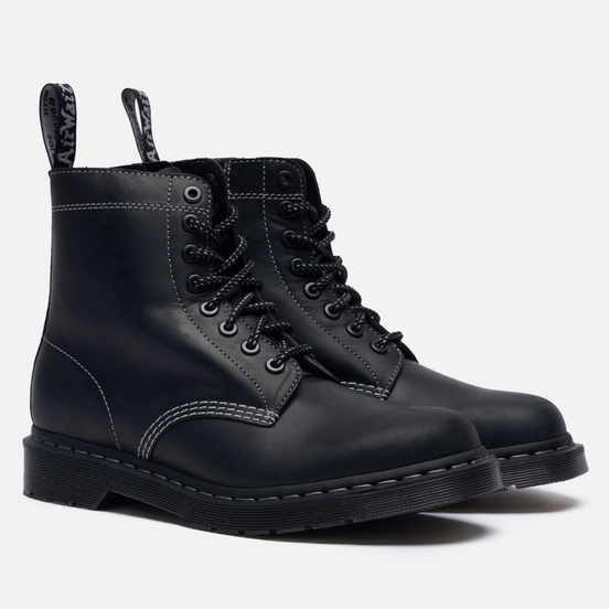 Мужские ботинки Dr. Martens 1460 Pascal 8 Eye Zipped Black Streeter