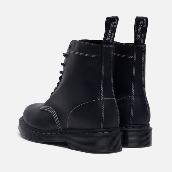 Мужские ботинки Dr. Martens 1460 Pascal 8 Eye Zipped Black Streeter