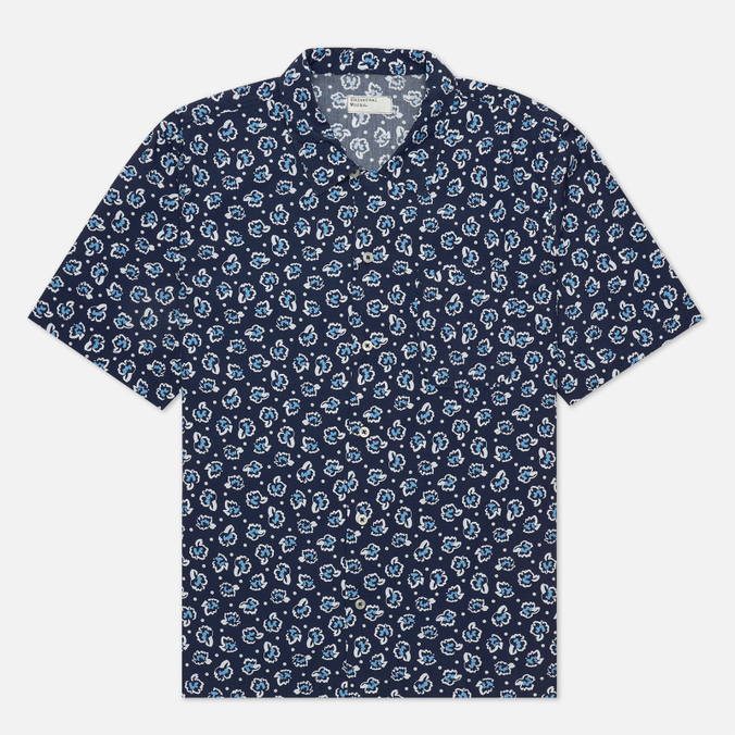 Мужская рубашка Universal Works, цвет синий, размер XXL