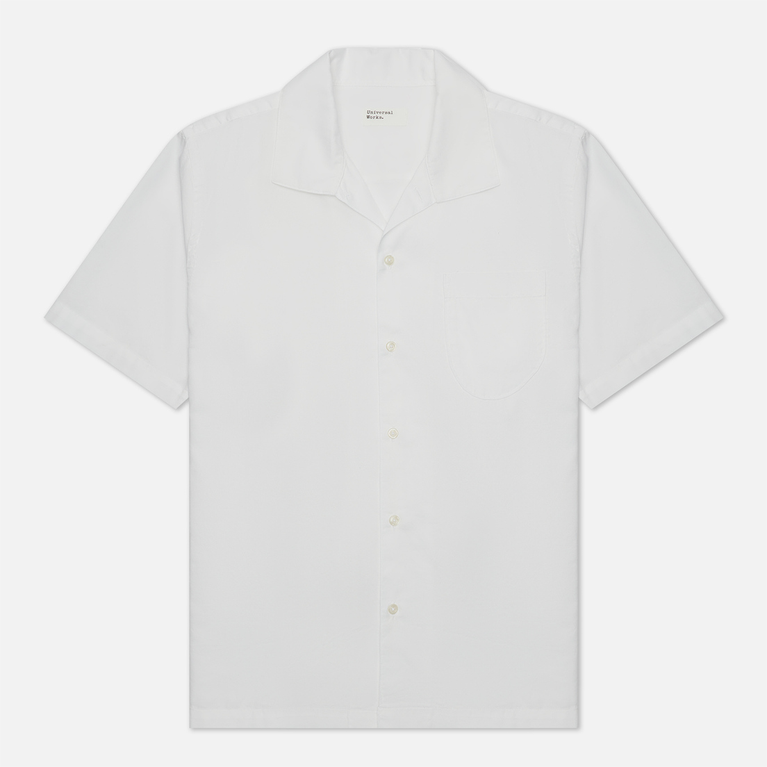 Universal Works Мужская рубашка Open Collar Oxford Organic Cotton
