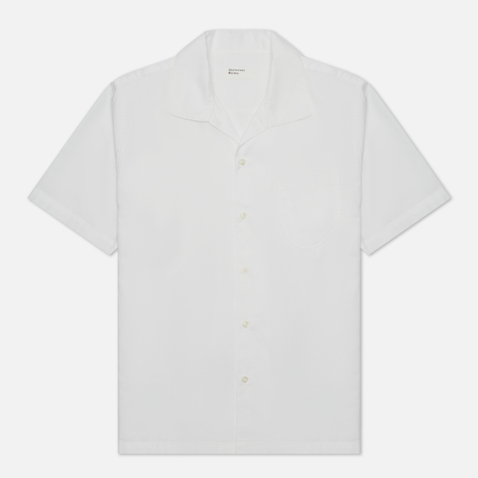 Мужская рубашка Universal Works, цвет белый, размер S 26731-WHITE Open Collar Oxford Organic Cotton - фото 1