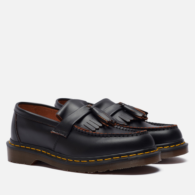 Мужские ботинки лоферы Dr. Martens, цвет чёрный, размер 43