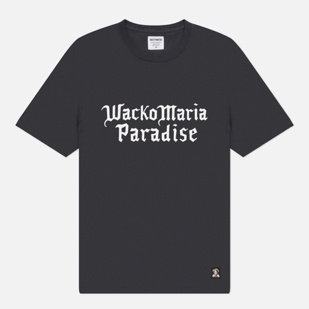 Мужская футболка WACKO MARIA Standard Crew Neck, цвет чёрный, размер M