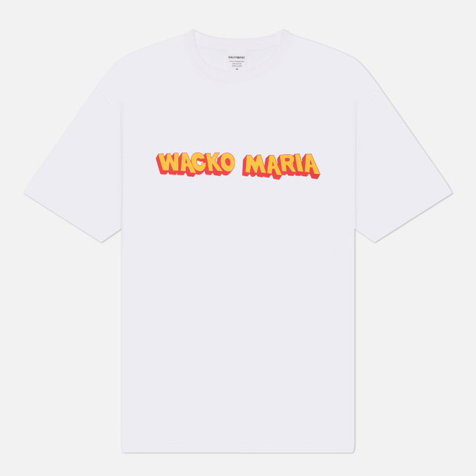 Мужская футболка WACKO MARIA Washed Heavy Weight Crew Neck Type-4