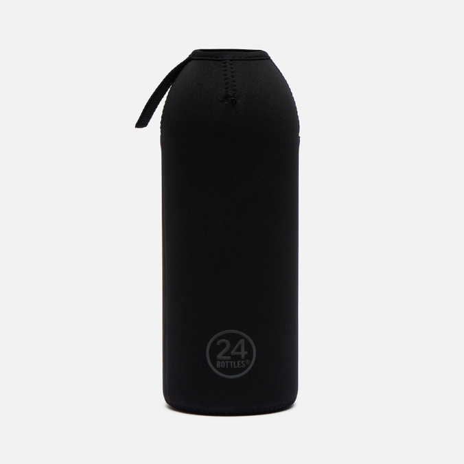 Чехол для бутылки 24Bottles, цвет чёрный, размер UNI
