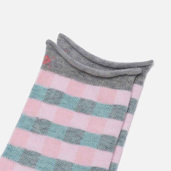Носки Burlington Sporty Vichy Grey/Blue/Pink