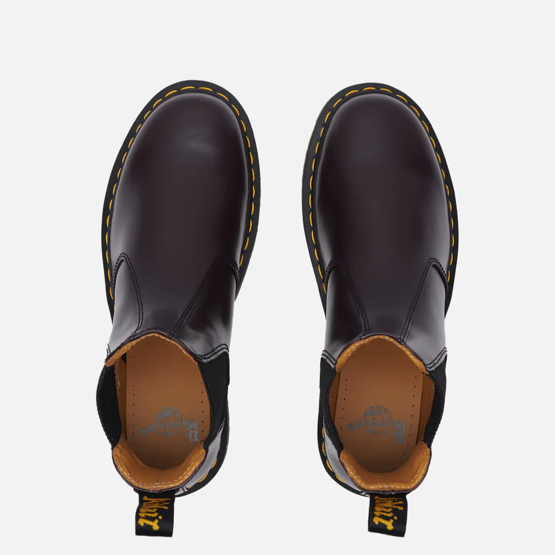 Dr. Martens Ботинки 2976 Yellow Stitch Smooth Leather Chelsea