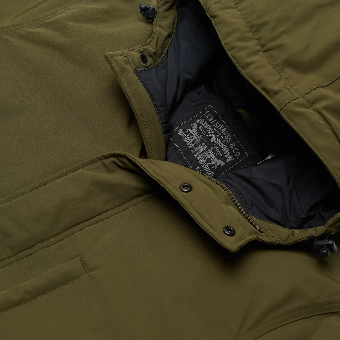 Levi's Мужская куртка парка Woodside Utility