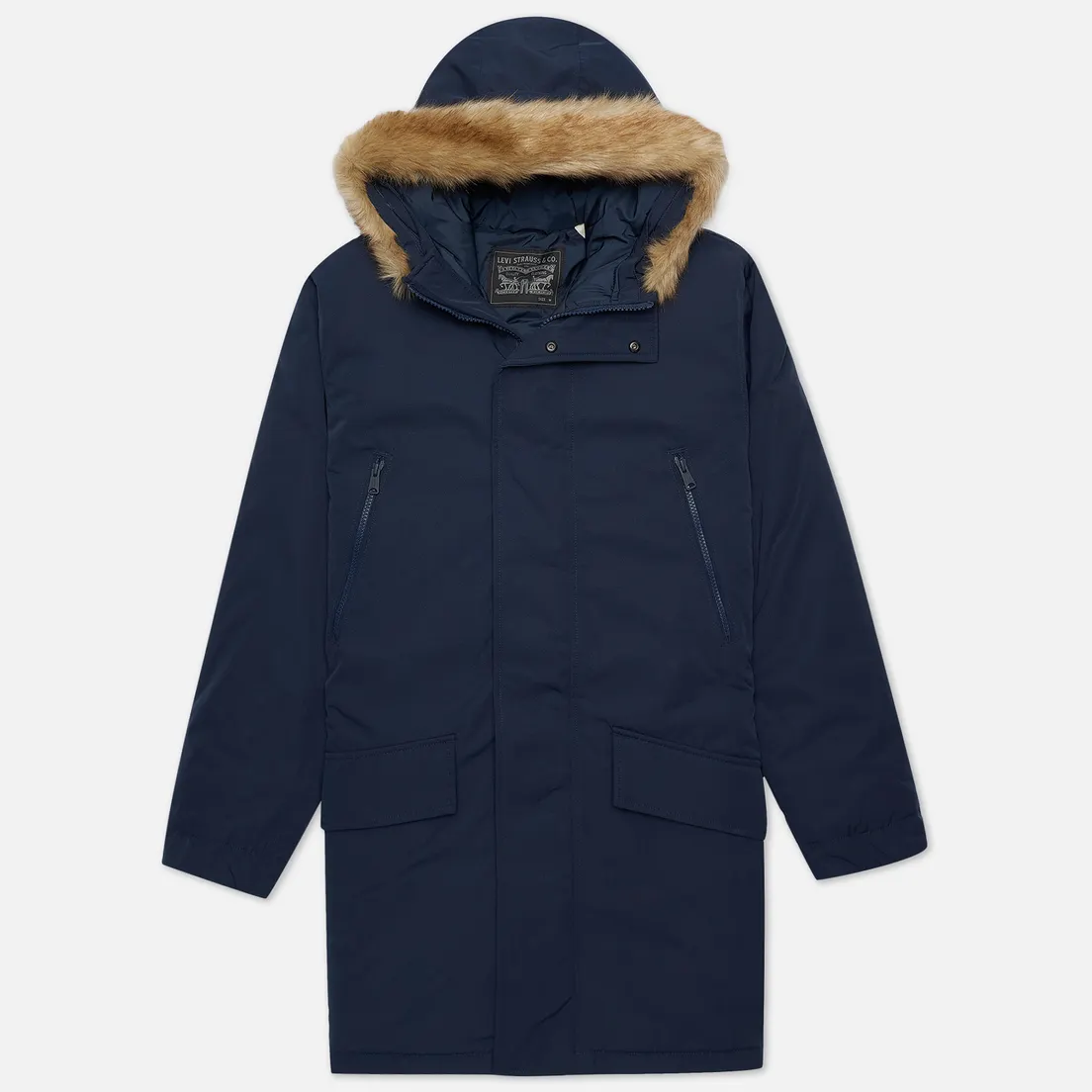 Levi's Мужская куртка парка Woodside Long Utlty