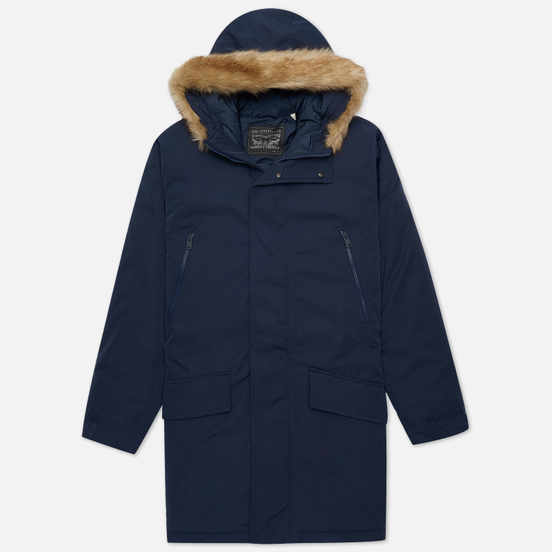 Мужская куртка парка Levi's Woodside Long Utlty Nightwatch Blue