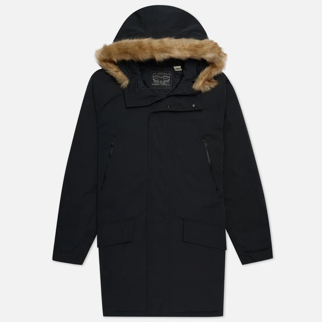 Levi's Мужская куртка парка Woodside Long Utlty