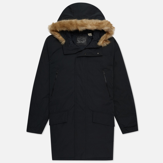 Мужская куртка парка Levi's Woodside Long Utlty Jet Black