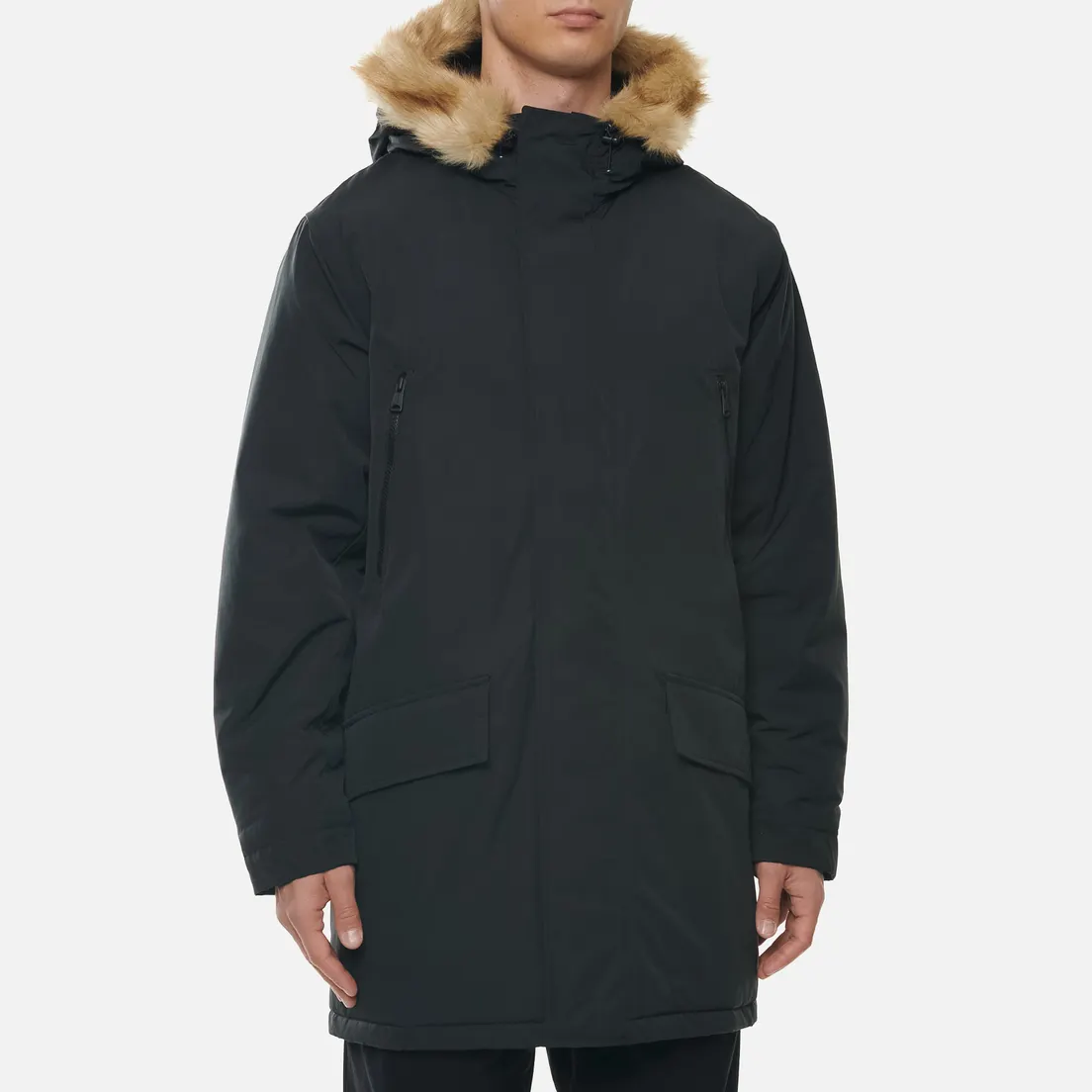 Levi's Мужская куртка парка Woodside Long Utlty