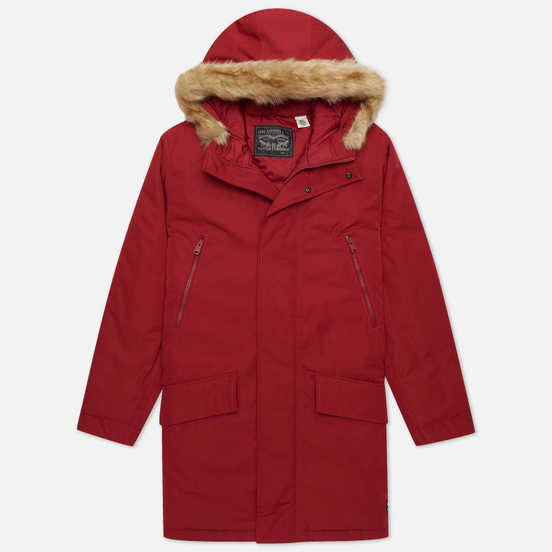 Мужская куртка парка Levi's Woodside Long Utlty Biking Red