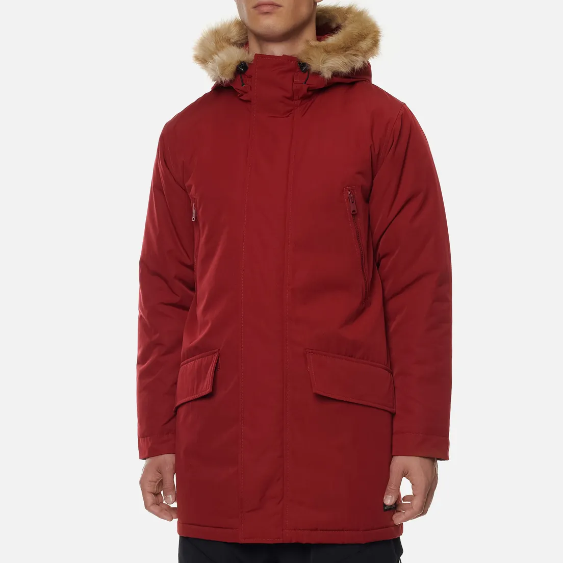Levi's Мужская куртка парка Woodside Long Utlty