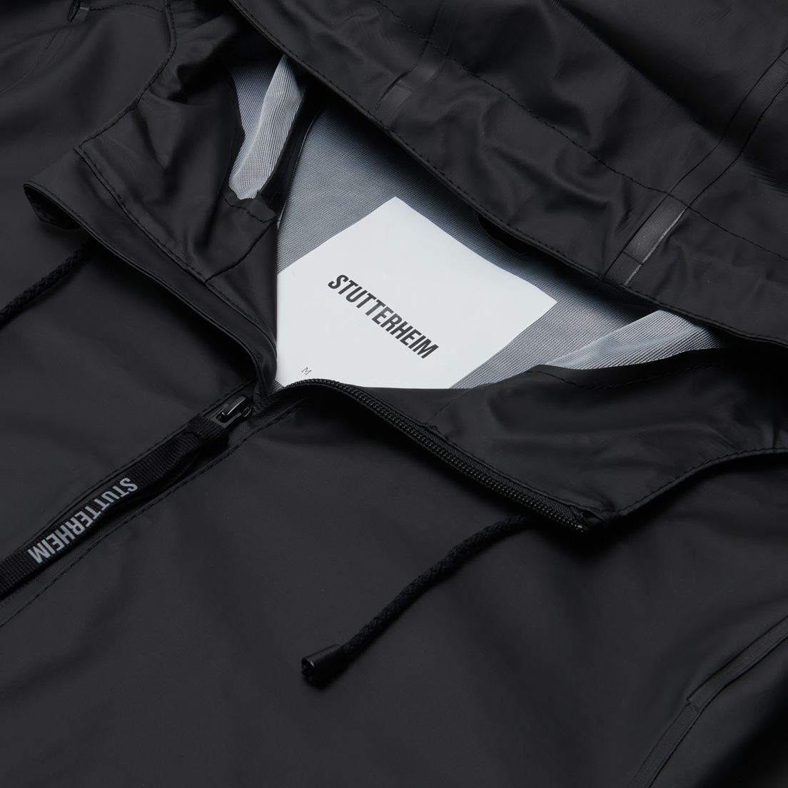 Stutterheim Мужская куртка дождевик Stockholm Lightweight Zip