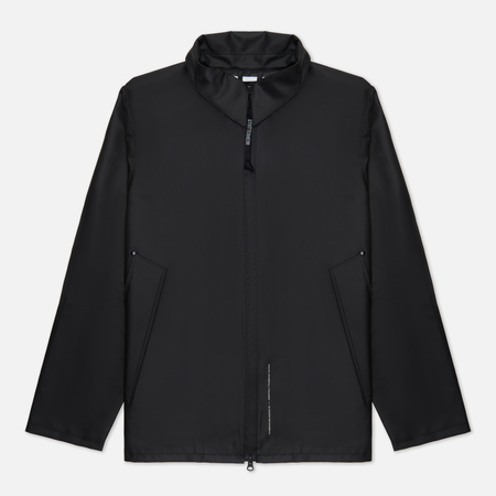 Мужская куртка дождевик Stutterheim Notting Hill Lightweight, цвет чёрный, размер XXS