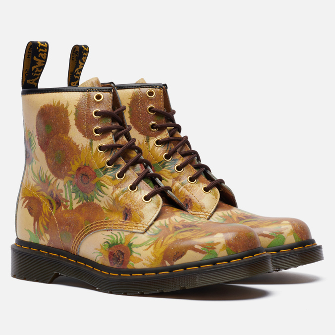 dr martens x the national gallery 1460 sunflowers leather Dr. Martens x The National Gallery 1460 Sunflowers Leather