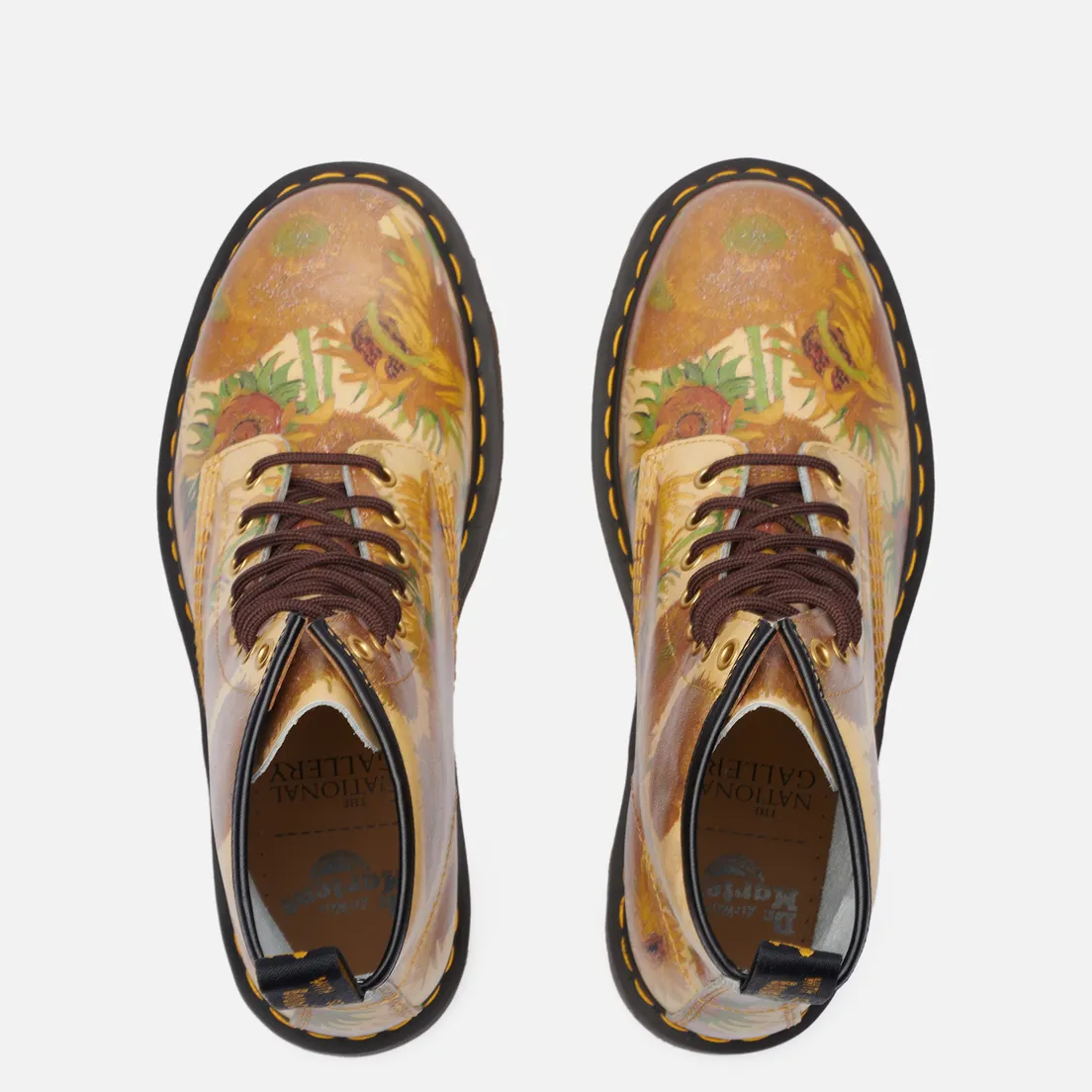 Dr. Martens Ботинки x The National Gallery 1460 Sunflowers Leather