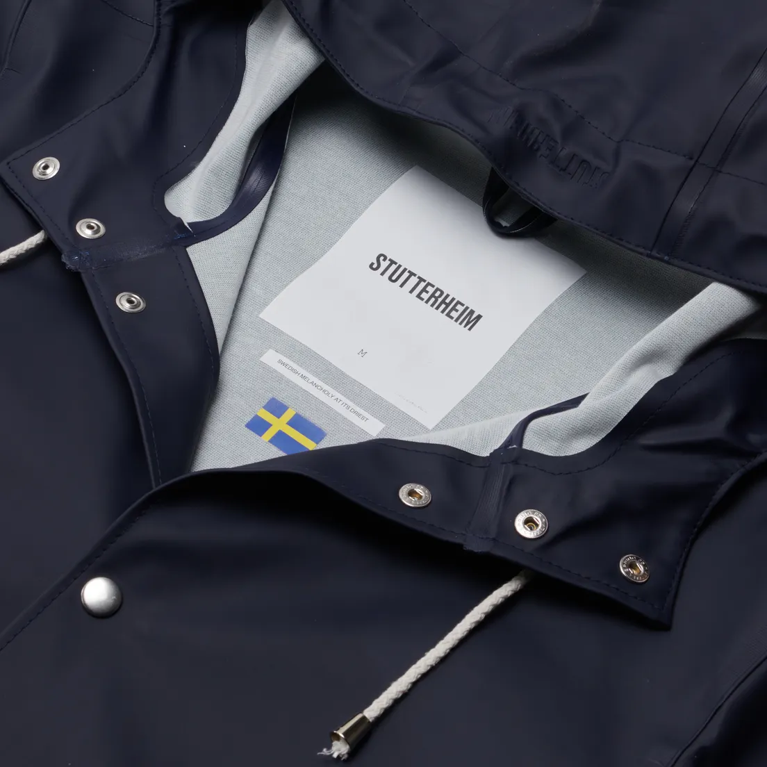 Stutterheim Мужская куртка дождевик Stockholm Long Print
