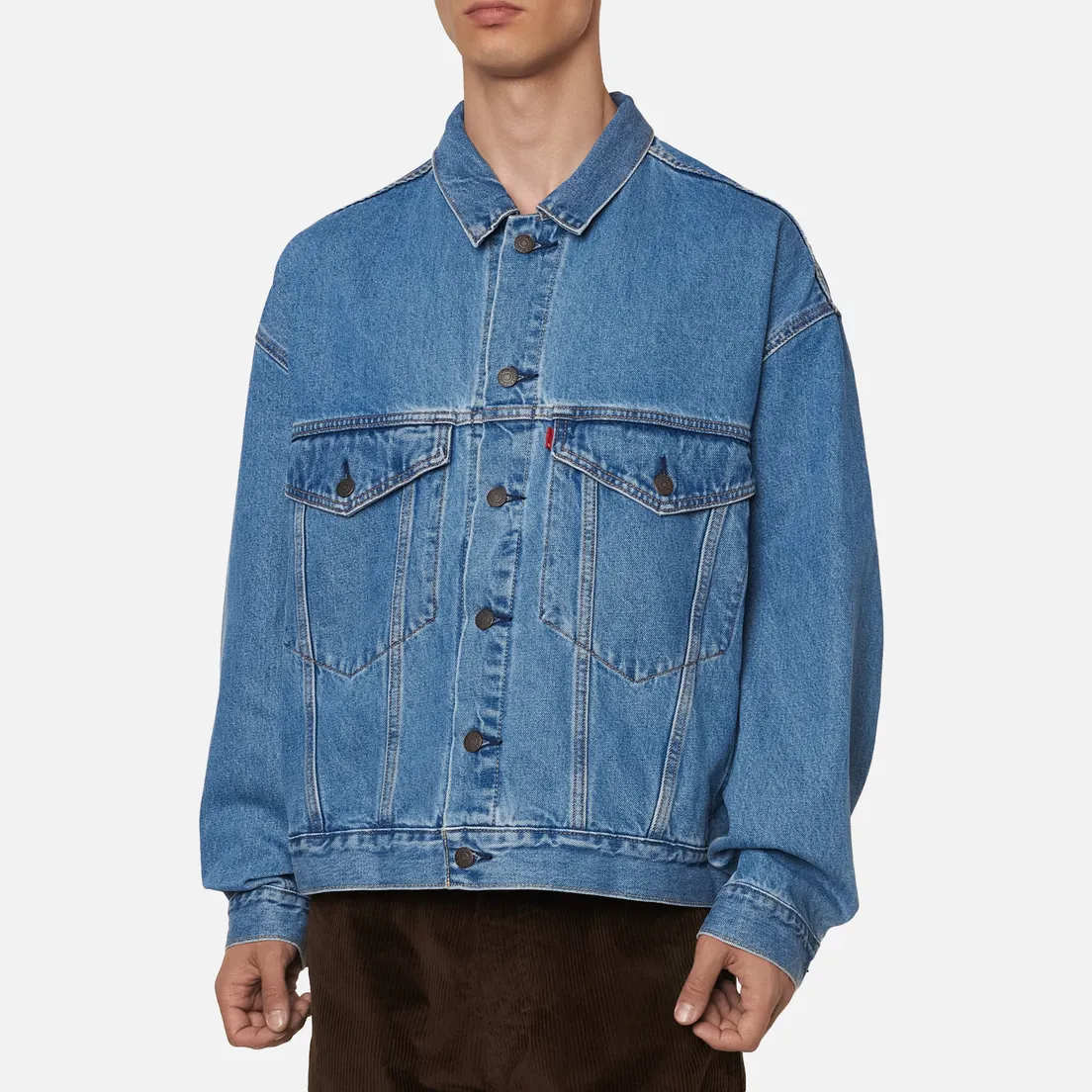Levi's Мужская джинсовая куртка Stay Loose Trucker